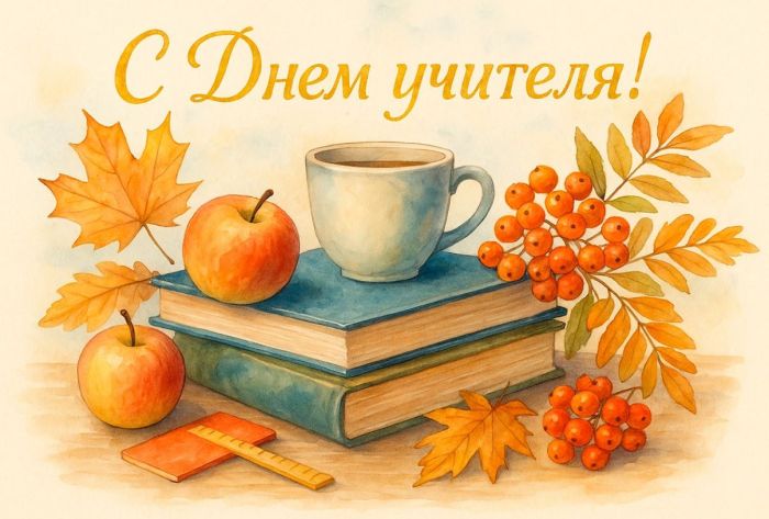 Поздравляем с Днем учителя!