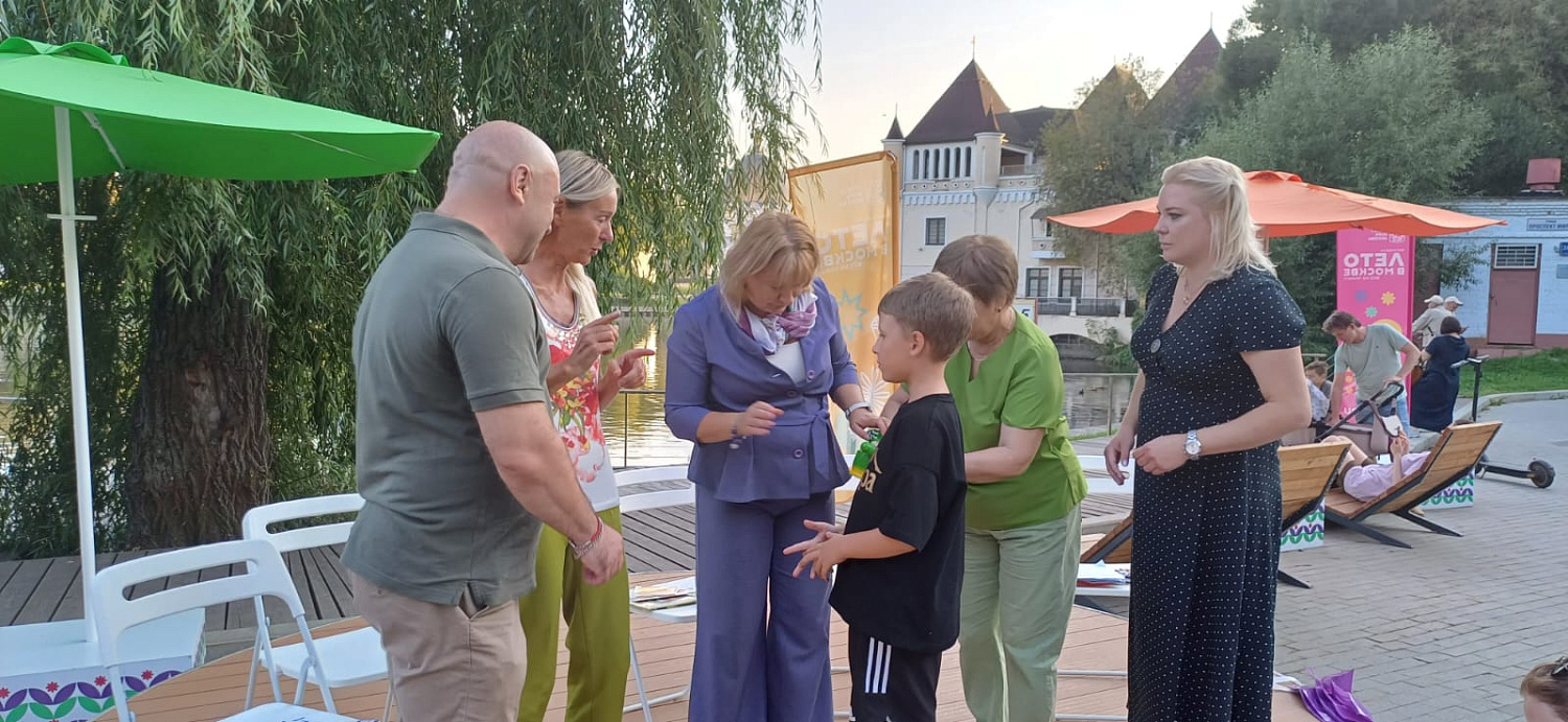 Участие в фестивале под открытым небом «Лето в городе» 