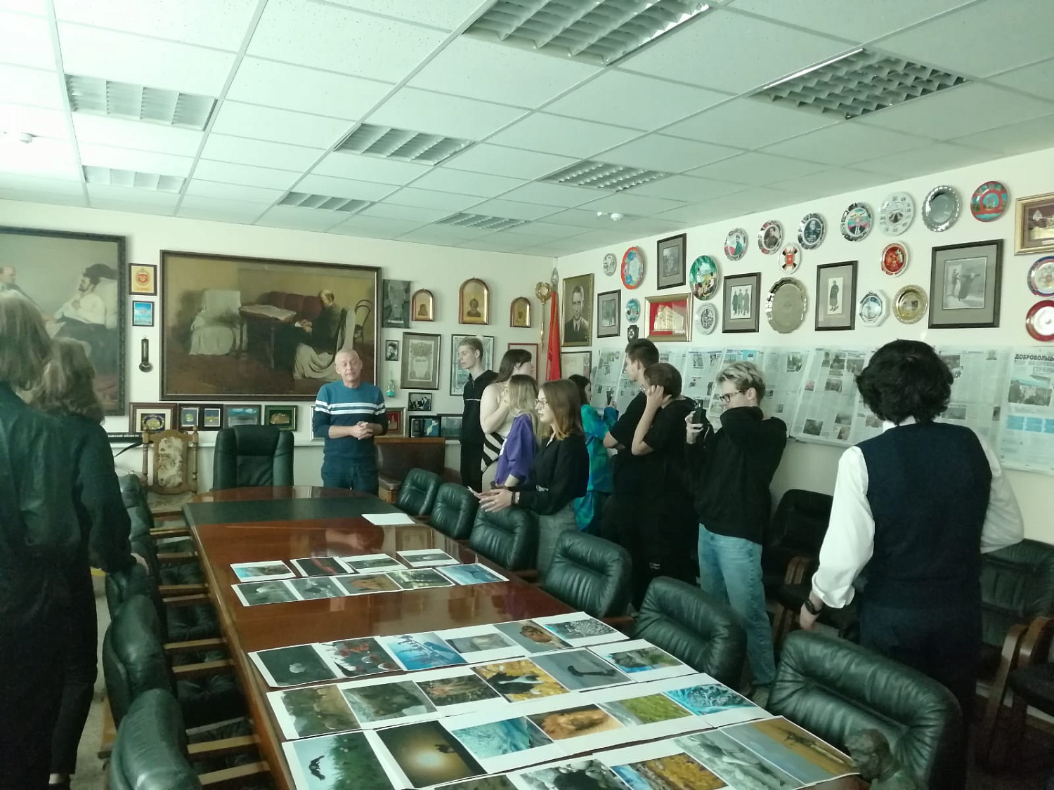 В гостях у "Московского комсомольца" побывали первокурсники факультета журналистики ИМПЭ им. А.С. Грибоедова