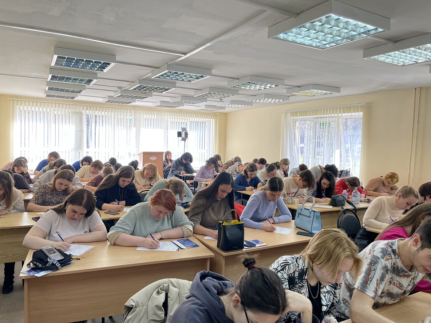 Тотальный диктант прошел в стенах Московского университета имени А.С. Грибоедова