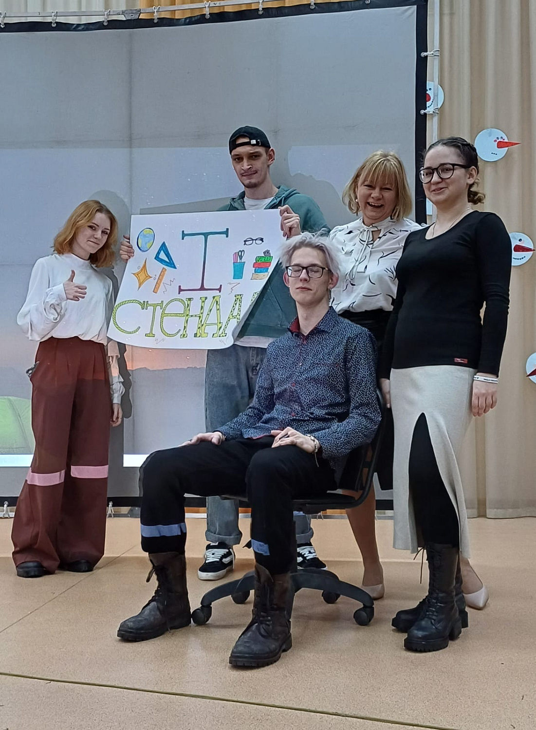 Студенты факультета психологии в гостях у старшеклассников города Мытищи