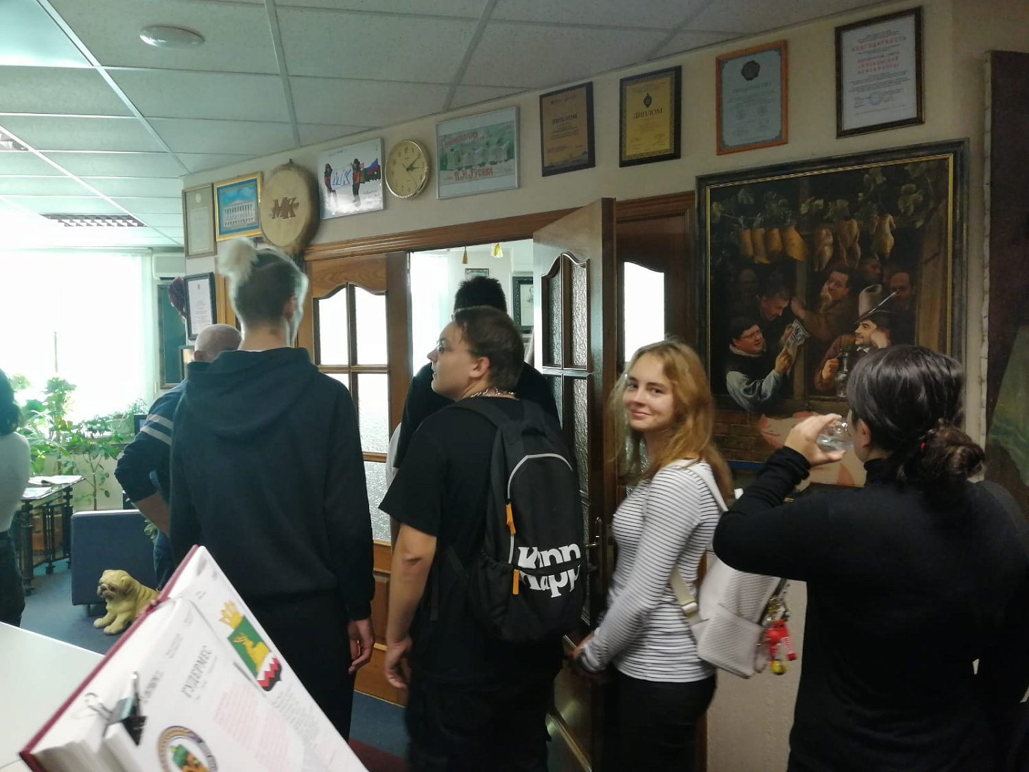 В гостях у "Московского комсомольца" побывали первокурсники факультета журналистики ИМПЭ им. А.С. Грибоедова
