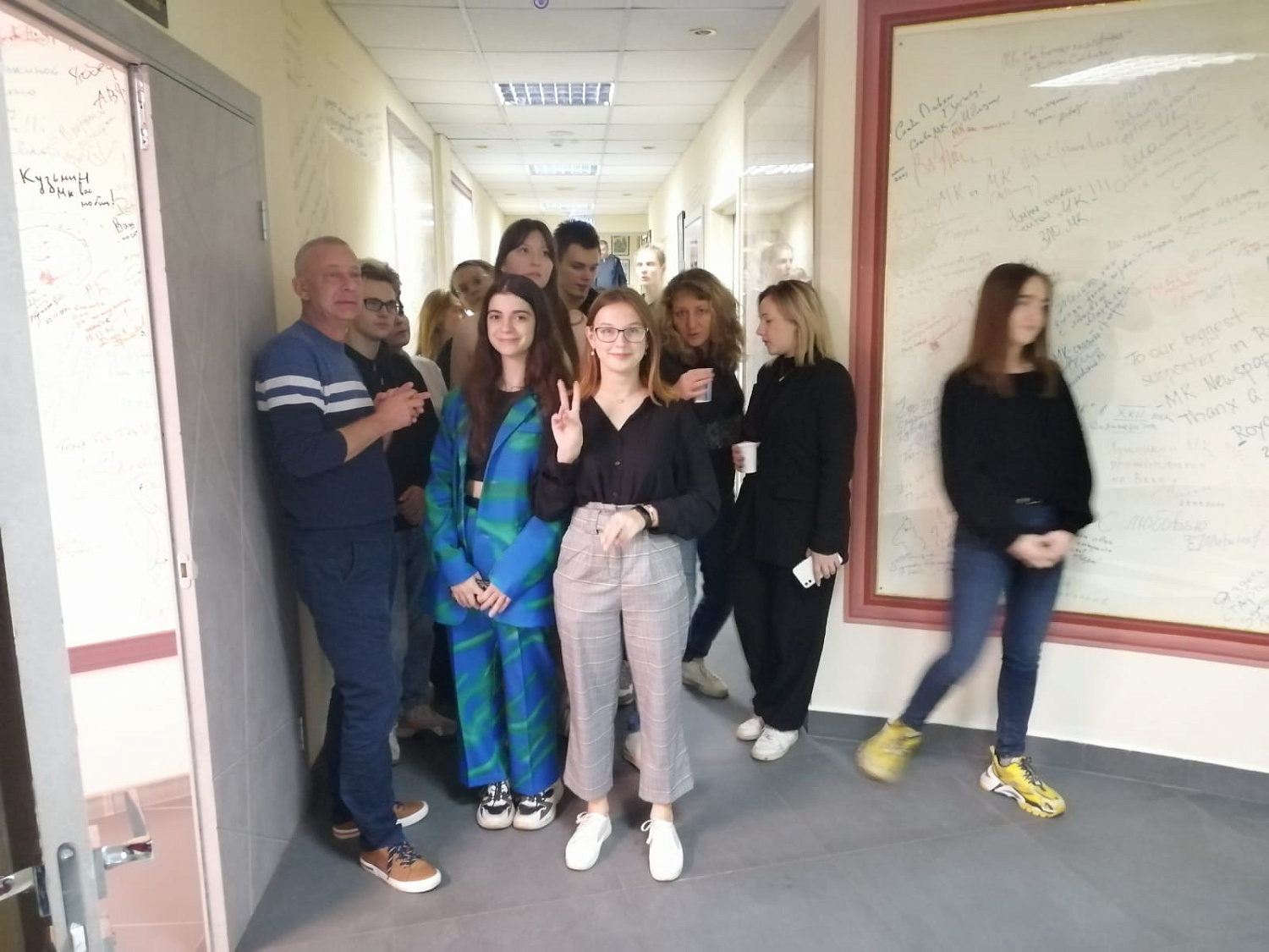 В гостях у "Московского комсомольца" побывали первокурсники факультета журналистики ИМПЭ им. А.С. Грибоедова