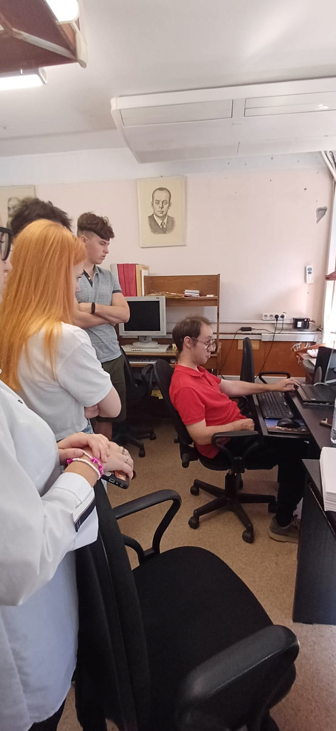 Интерактивная экскурсия для студентов факльтета психологии