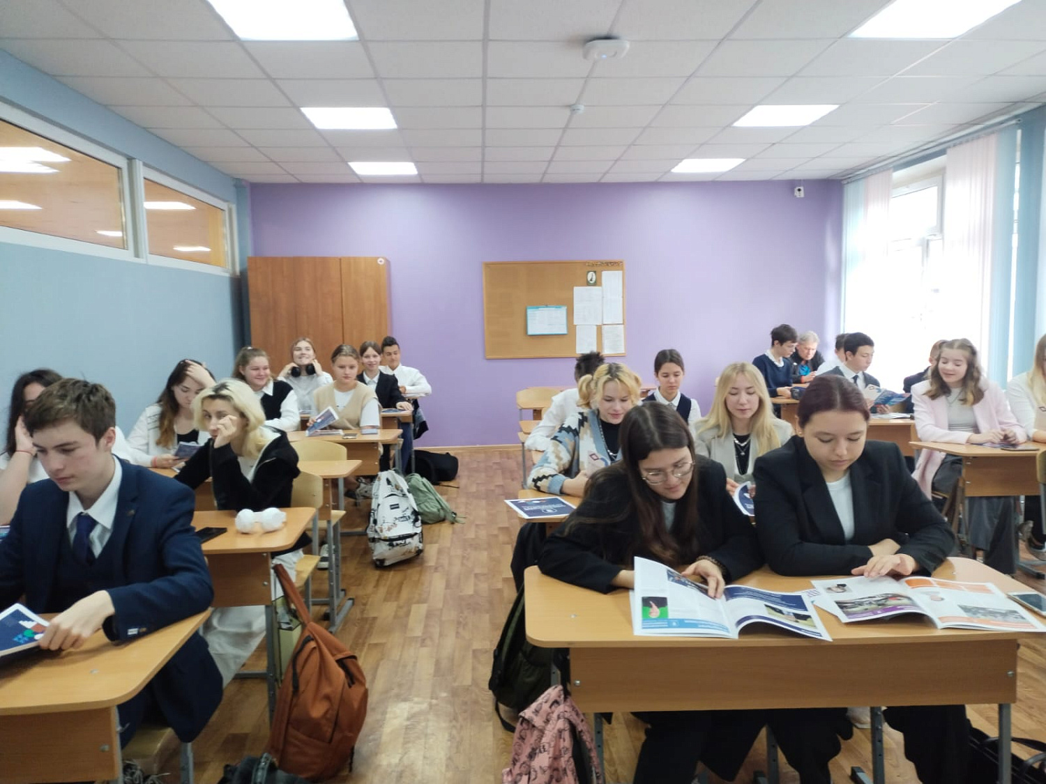 Мастер-класс «Идея университета: зачем нам высшее образование?» в школе-гимназии № 1526