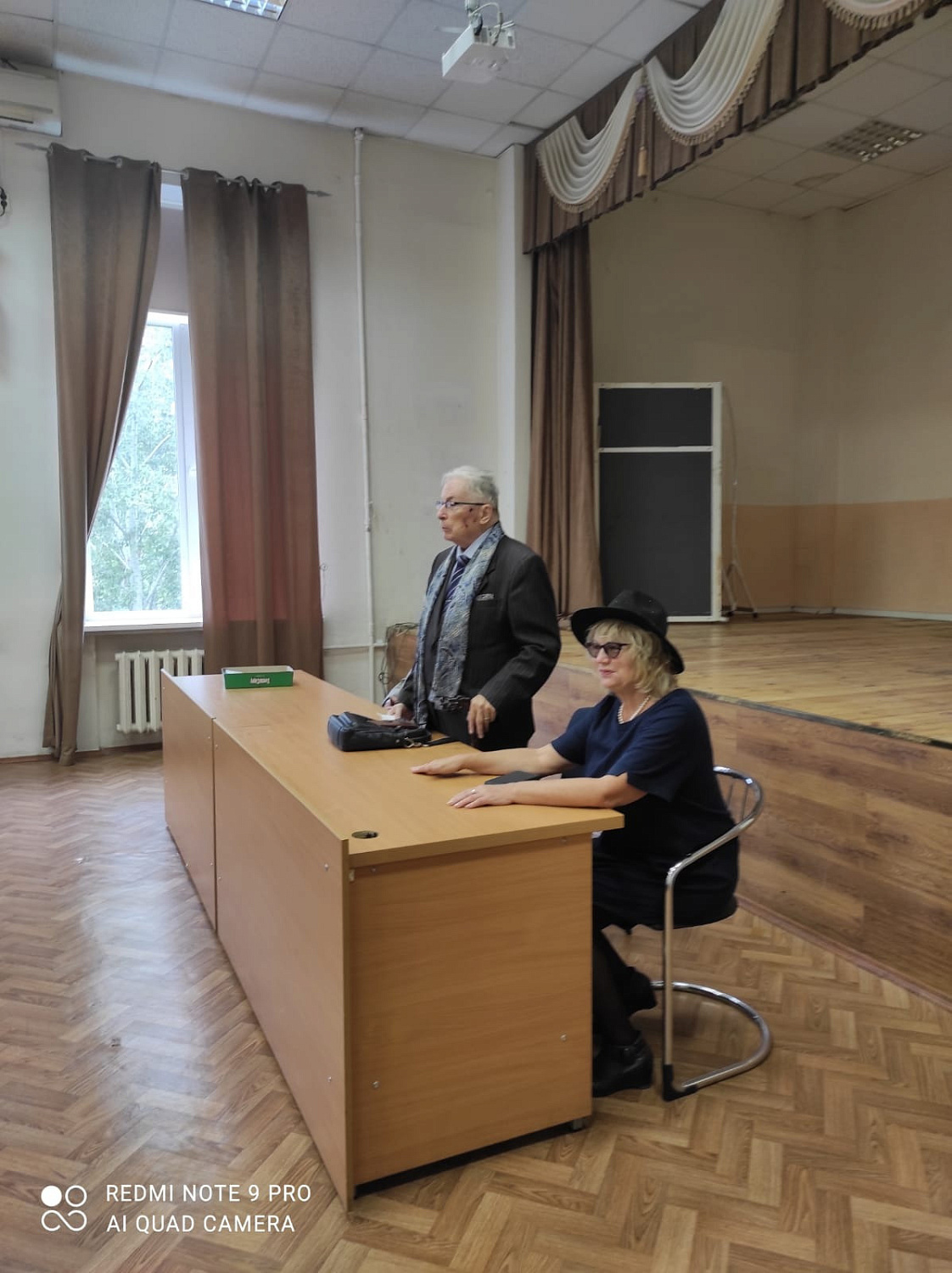 1 сентября с первокурсниками факультета журналистики встретились его основатели