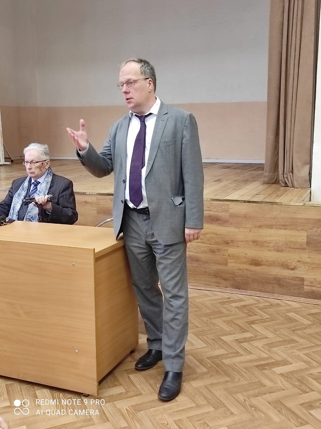 1 сентября с первокурсниками факультета журналистики встретились его основатели