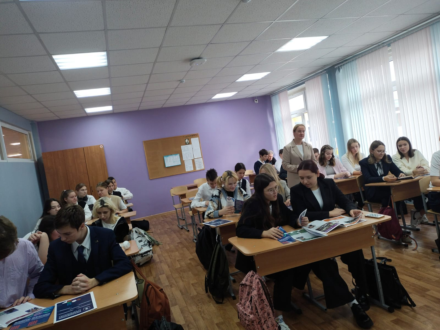 Мастер-класс «Идея университета: зачем нам высшее образование?» в школе-гимназии № 1526