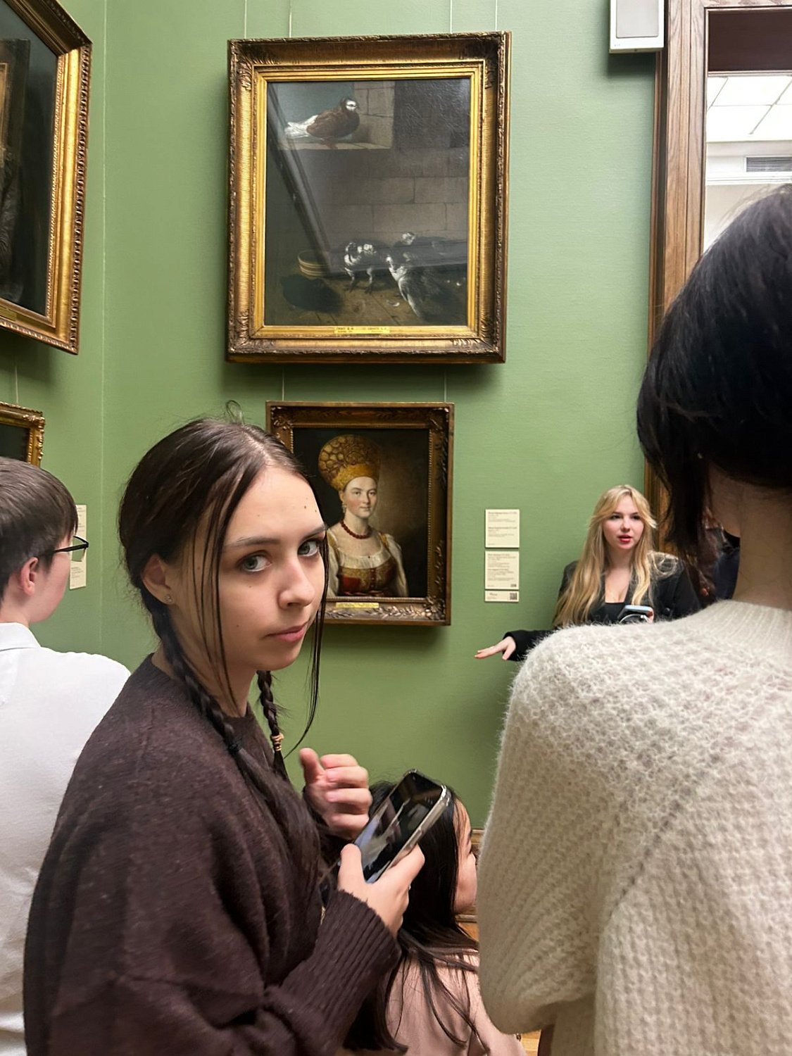 «Практика речи первого иностранного языка» в Третьяковской галерее