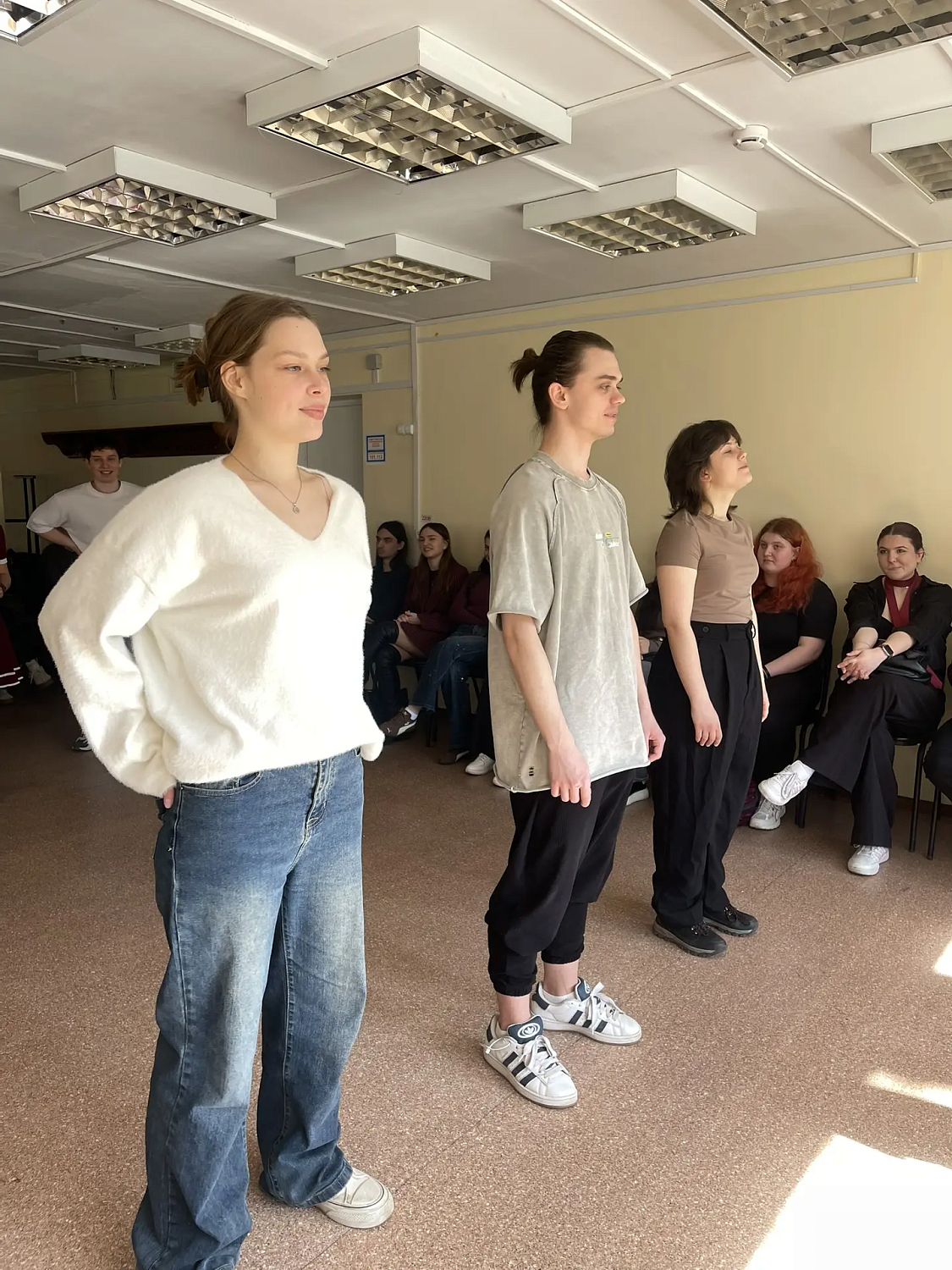 Мастер-класс по речи и работе на камеру для студентов факультета журналистики