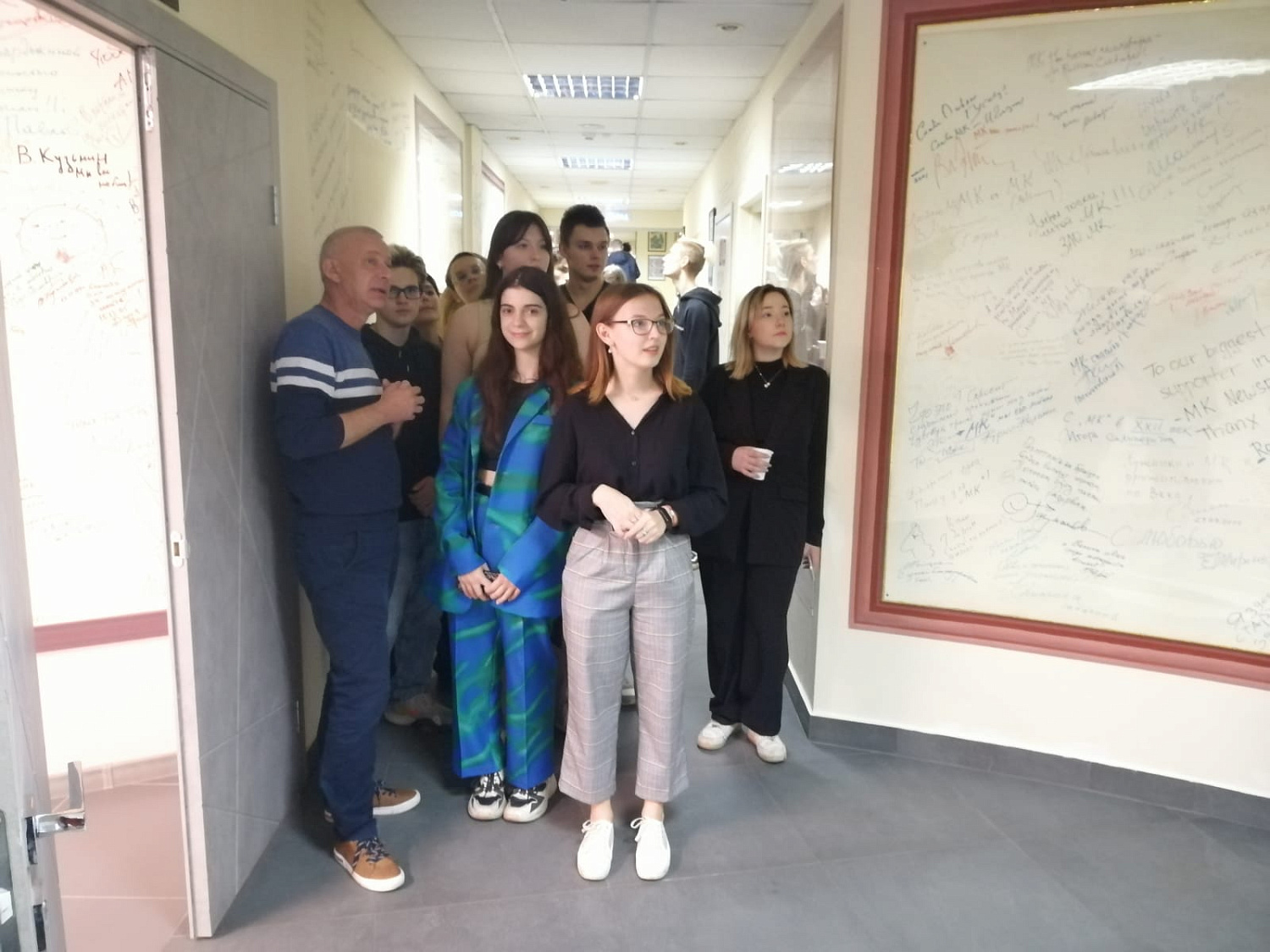 В гостях у "Московского комсомольца" побывали первокурсники факультета журналистики ИМПЭ им. А.С. Грибоедова