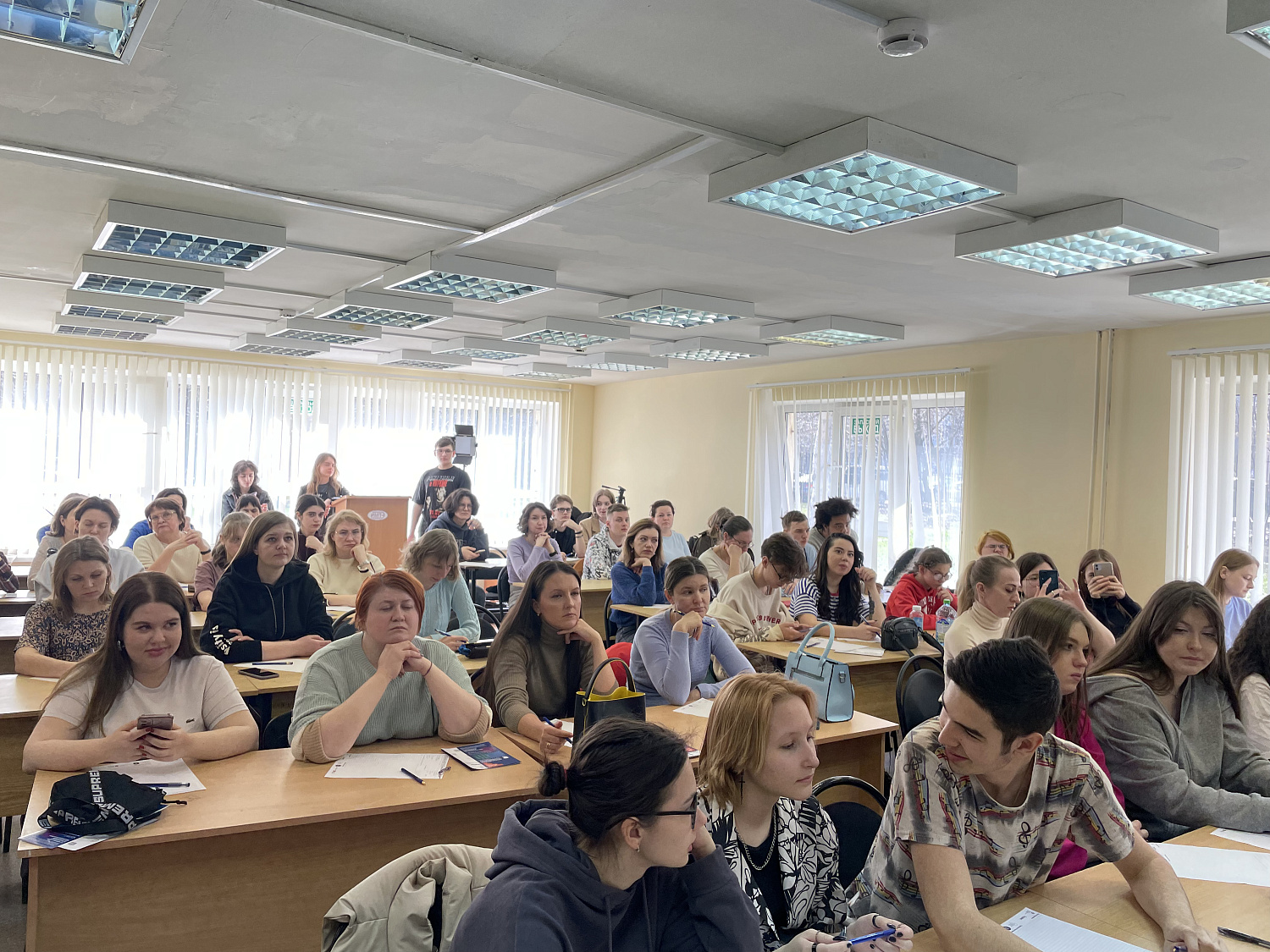 Тотальный диктант прошел в стенах Московского университета имени А.С. Грибоедова
