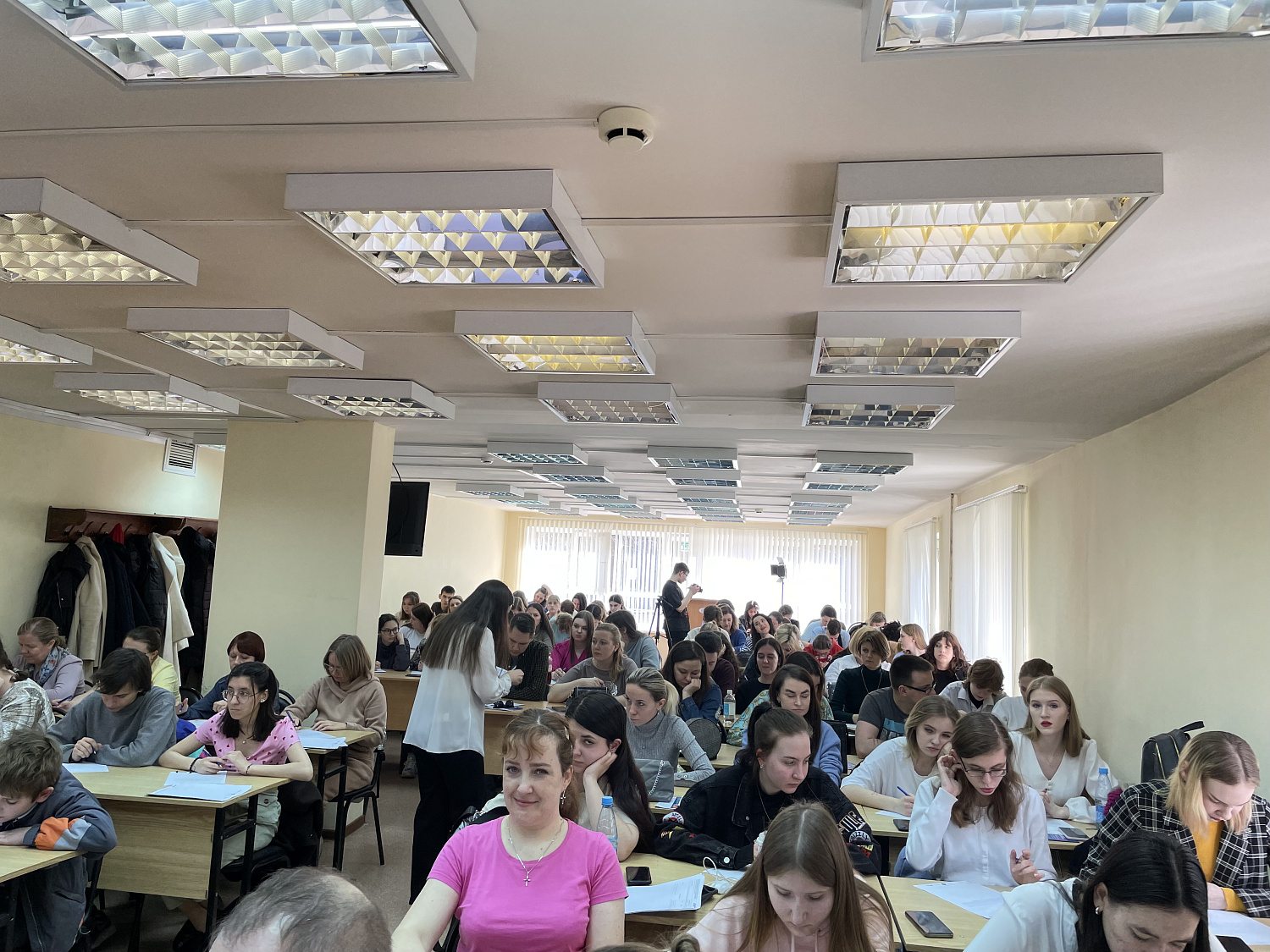 Тотальный диктант прошел в стенах Московского университета имени А.С. Грибоедова