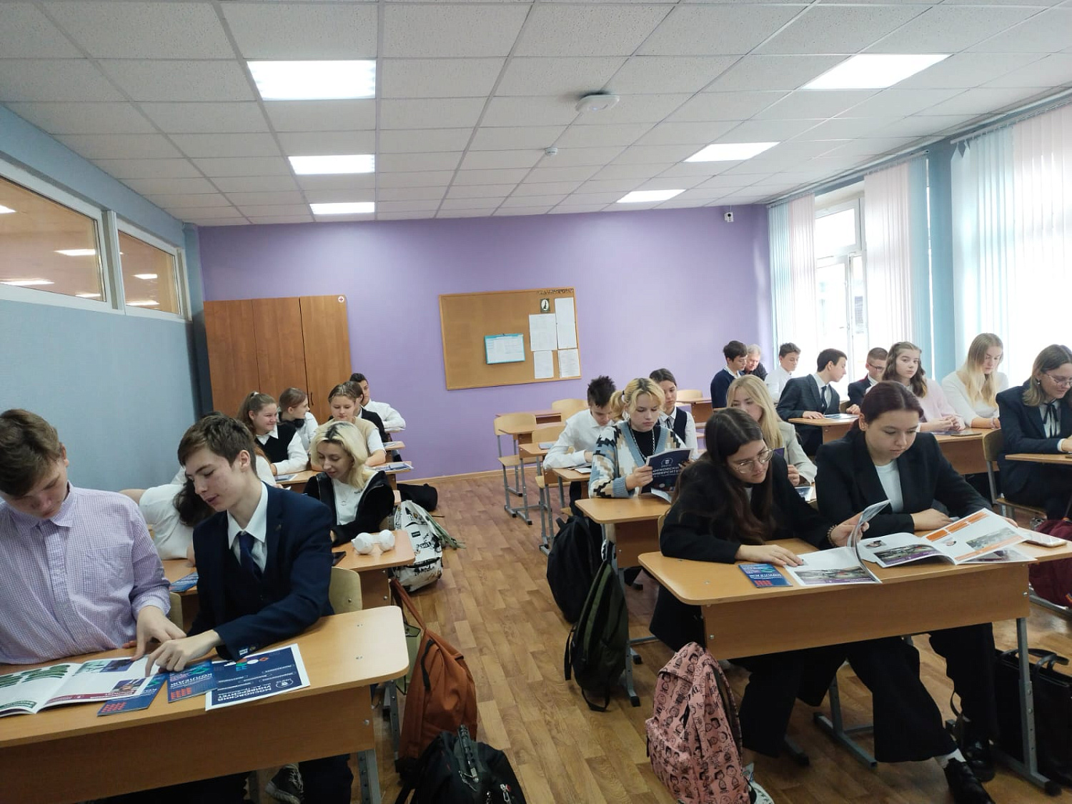 Мастер-класс «Идея университета: зачем нам высшее образование?» в школе-гимназии № 1526