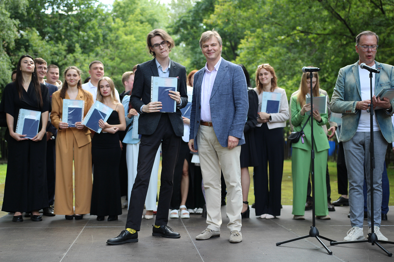 Торжественное вручение дипломов выпускникам Московского университета имени А.С. Грибоедова 