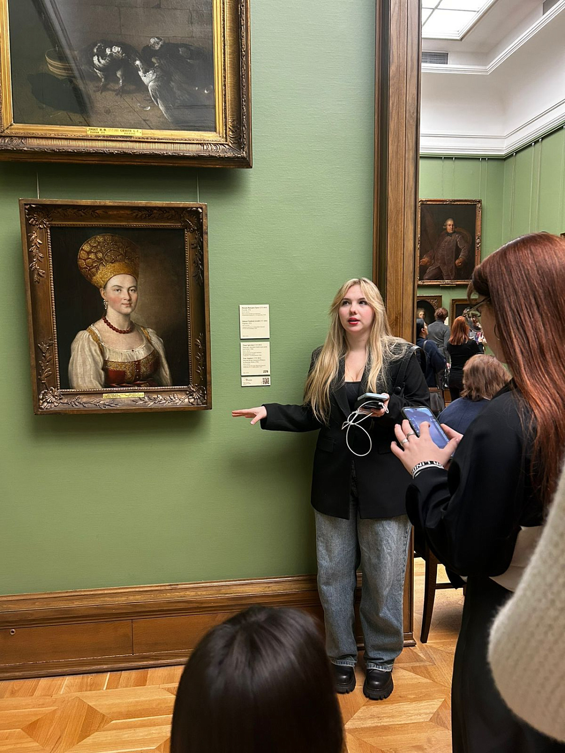 «Практика речи первого иностранного языка» в Третьяковской галерее