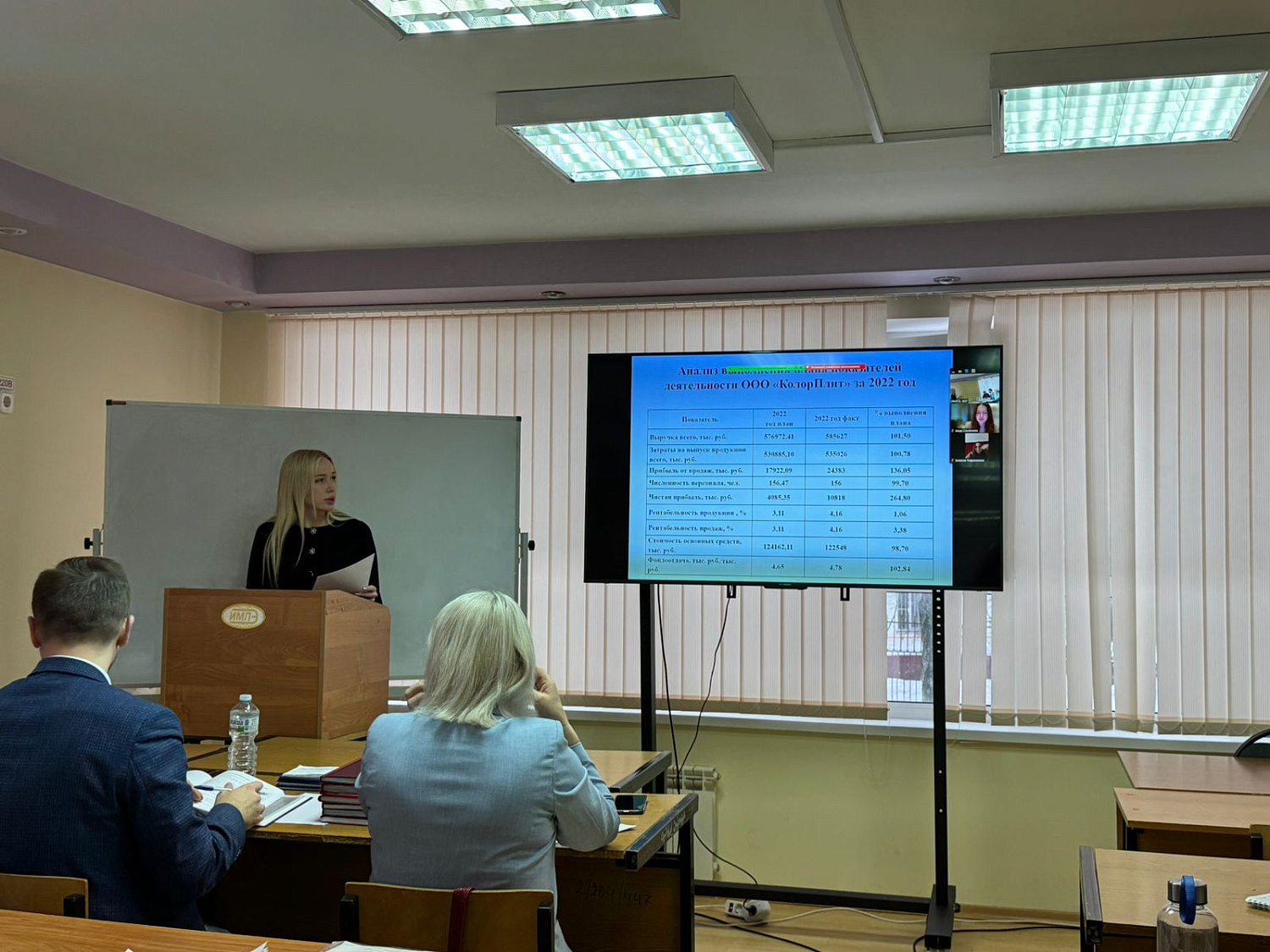Защита ВКР на кафедре инновационного менеджмента и предпринимательства