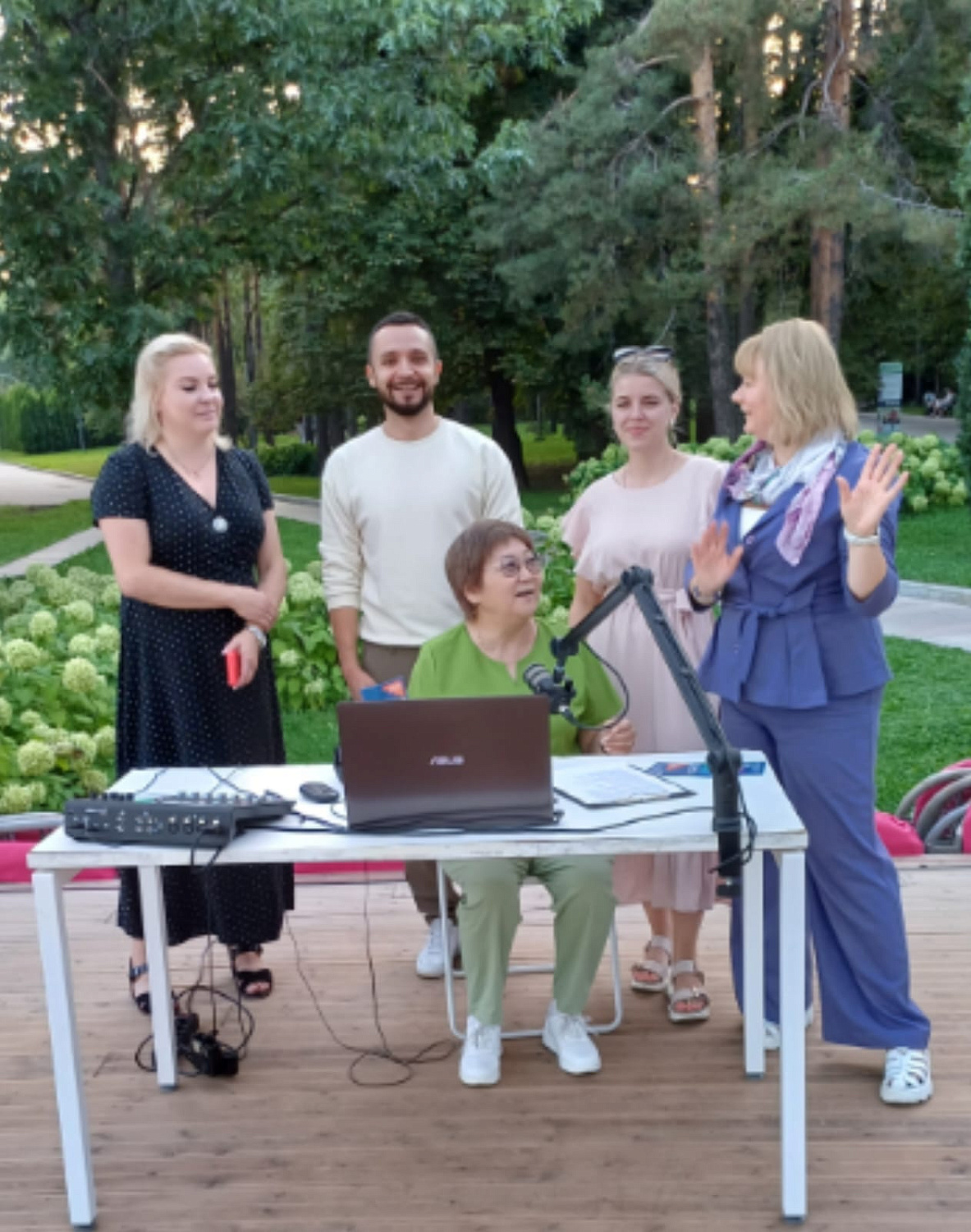 Участие в фестивале под открытым небом «Лето в городе» 